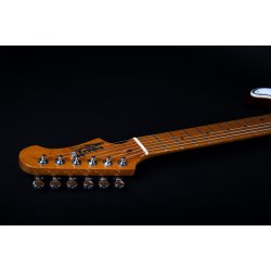 JS450 Elektrisk fra Jet Guitars - Trans Black : Roasted Maple Fretboard
