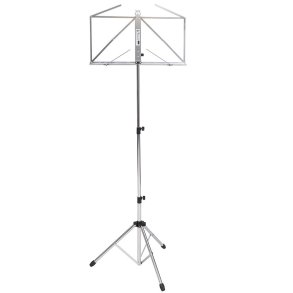 Music Stand And Bag - Chrome (Ops55): Kinsman Premium Series
