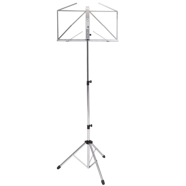 Music Stand And Bag - Chrome (Ops55): Kinsman Premium Series