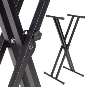 Double Braced Keyboard Stand (Ks129): Kinsman Premium Series