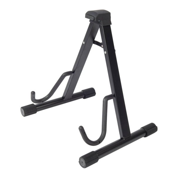 Electric Guitar Stand Black (Egs24): Kinsman Standard Series