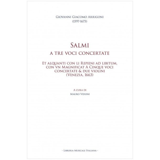 Salmi a Tre Voci Concertate