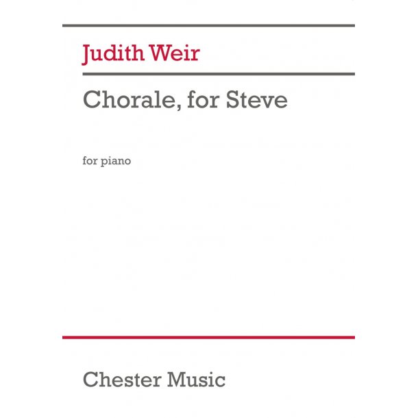 Chorale, for Steve