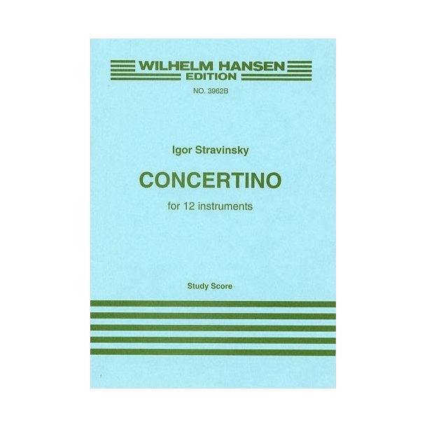 Concertino (1952) for 12 Instruments