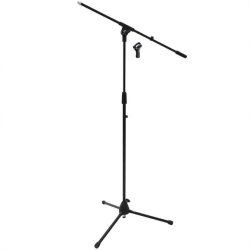 Mikrofonpakke + mikrofonstativ m. aktiv h�jttaler, stativ og record mikrofon