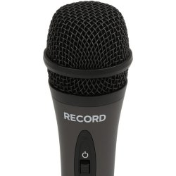 Mikrofonpakke + mikrofonstativ m. aktiv h�jttaler, stativ og record mikrofon