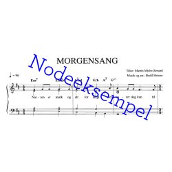 Morgensang - Klavernoder, akkorder og tekst - Jul p Slottet PDF Download