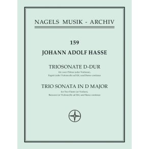 Triosonate - Hasse, Johann Adolf