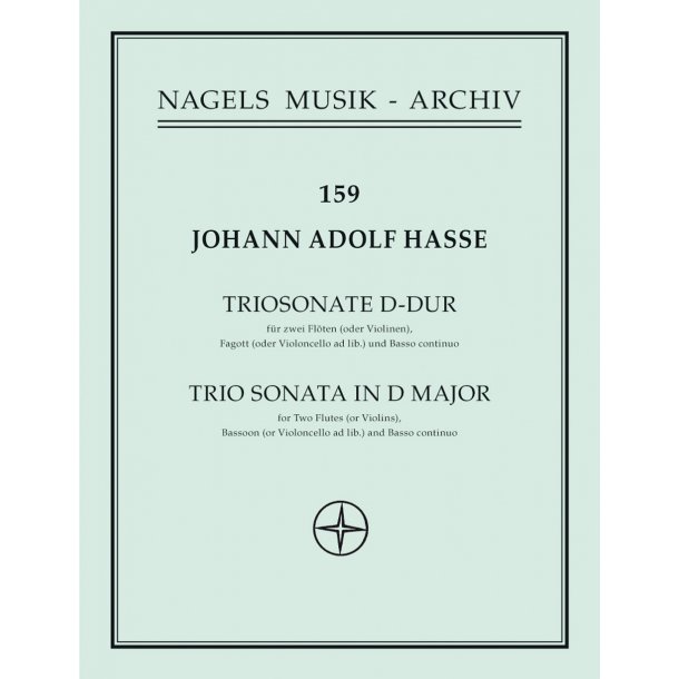 Triosonate - Hasse, Johann Adolf