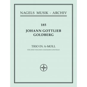 Triosonate - Goldberg, Johann Gottlieb