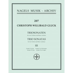 Zwei Triosonaten - Gluck, Christoph Willibald
