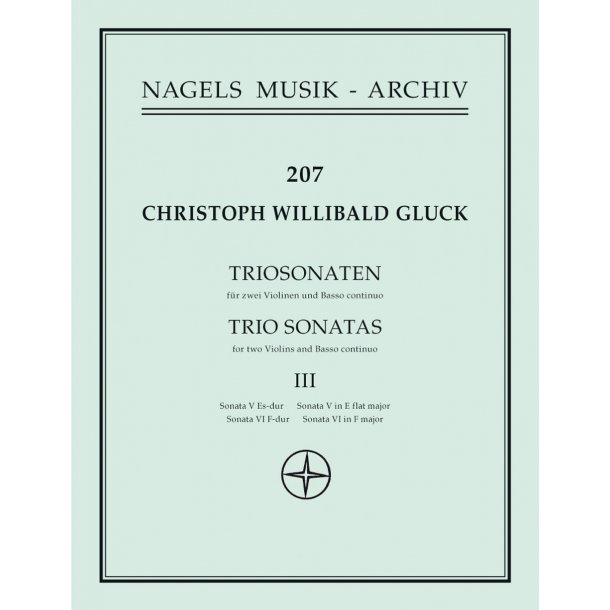 Zwei Triosonaten - Gluck, Christoph Willibald