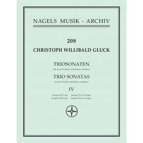 Zwei Triosonaten - Gluck, Christoph Willibald