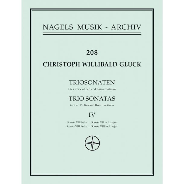 Zwei Triosonaten - Gluck, Christoph Willibald