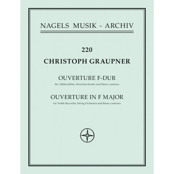 Overture - Graupner, Christoph