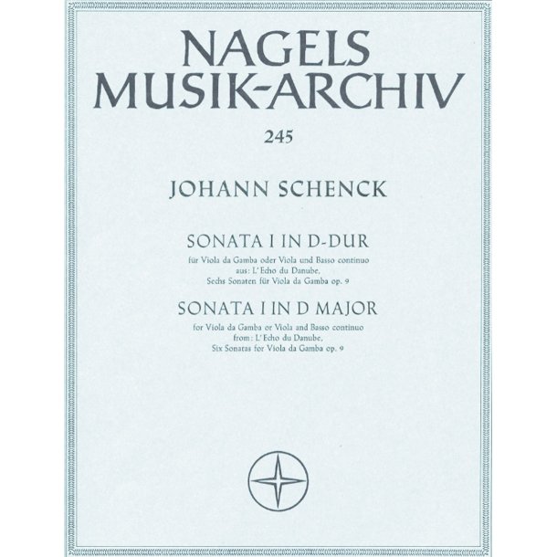 Sonata I - Schenck, Johann