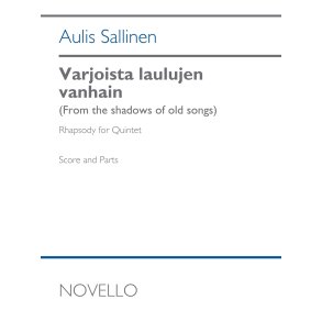 Varjoista Laulusen Vanhain: flute, clarinet, piano, violin, cello