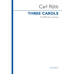 Three Carols (SATB and harp version) score