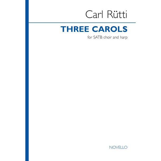 Three Carols (SATB and harp version) score