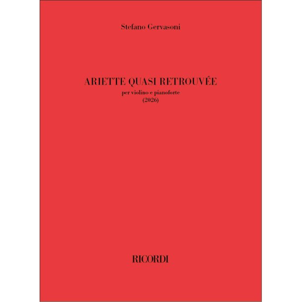 Ariette quasi retrouv&eacute;e