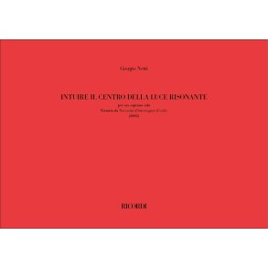 Intuire il centro della luce risonante