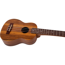 Flight: NUS200 Soprano Ukulele - Teak : w/bag
