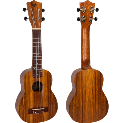 Flight: NUS200 Soprano Ukulele - Teak : w/bag