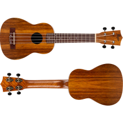 Flight: NUS200 Soprano Ukulele - Teak : w/bag