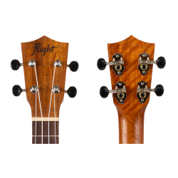 Flight: NUS200 Soprano Ukulele - Teak : w/bag