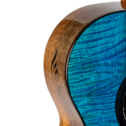 Flight Comet Tenor All Solid Electro Ukulele - Blue