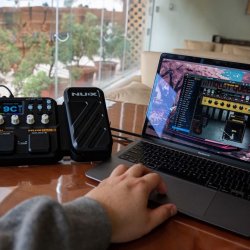 Nux Guitar Multi Effects Pedalboard - MG-101