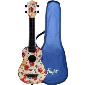 Flight TUS40 Pizza Sopran Travel Ukulele