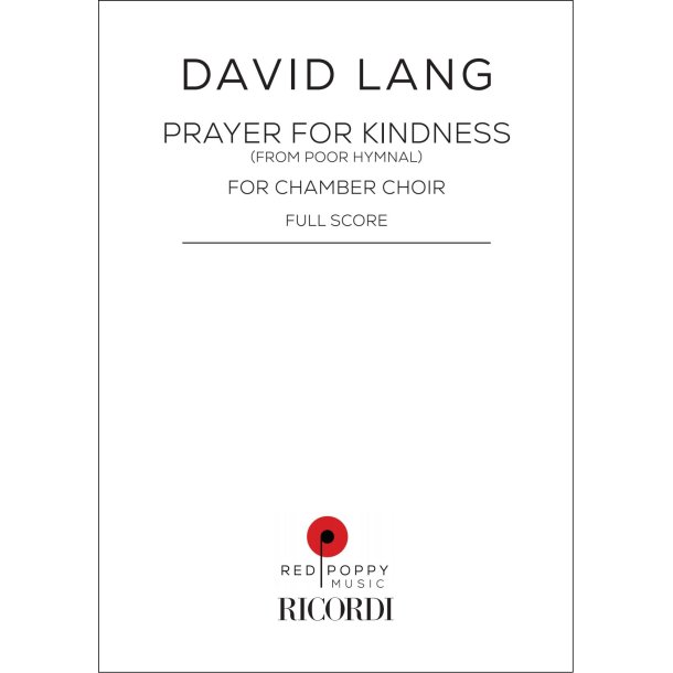 Prayer for kindness