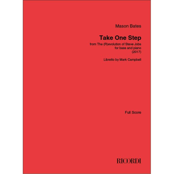 Take One Step: from "The (R)evolution of Steve Jobs" for bass and piano (2017)
