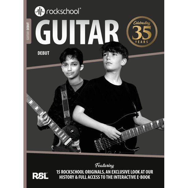 Rockschool Electric Guitar Debut: 35th Anniversary