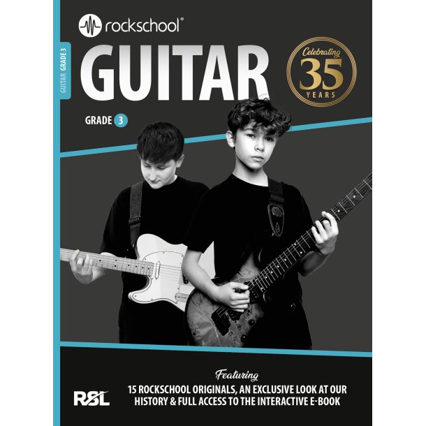 Rockschool Electric Guitar Gr. 3:35th Anniversary