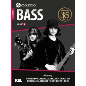 Rockschool Bass Guitar Grade 4: 35th Anniversary