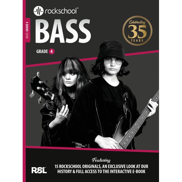 Rockschool Bass Guitar Grade 4: 35th Anniversary