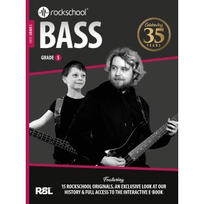 Rockschool Bass Guitar Grade 5: 35th Anniversary