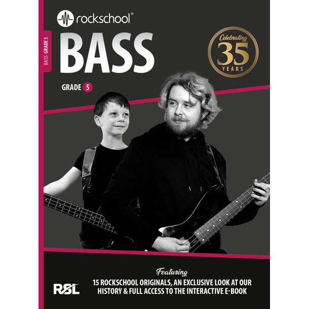 Rockschool Bass Guitar Grade 5: 35th Anniversary