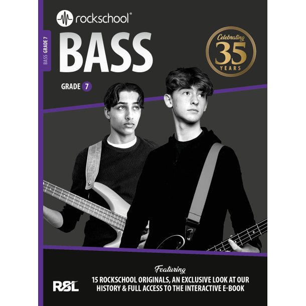 Rockschool Bass Guitar Grade 7: 35th Anniversary