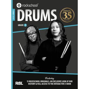 Rockschool Drums Grade 3: 35th Anniversary Edition