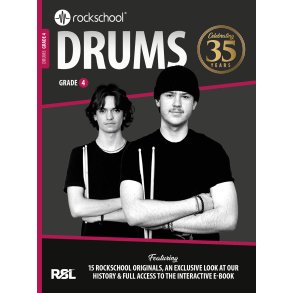 Rockschool Drums Grade 4: 35th Anniversary Edition