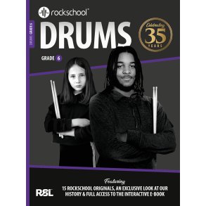Rockschool Drums Grade 6: 35th Anniversary Edition