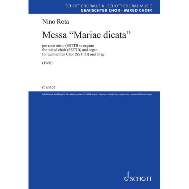 Messa ?Mariae dicata?