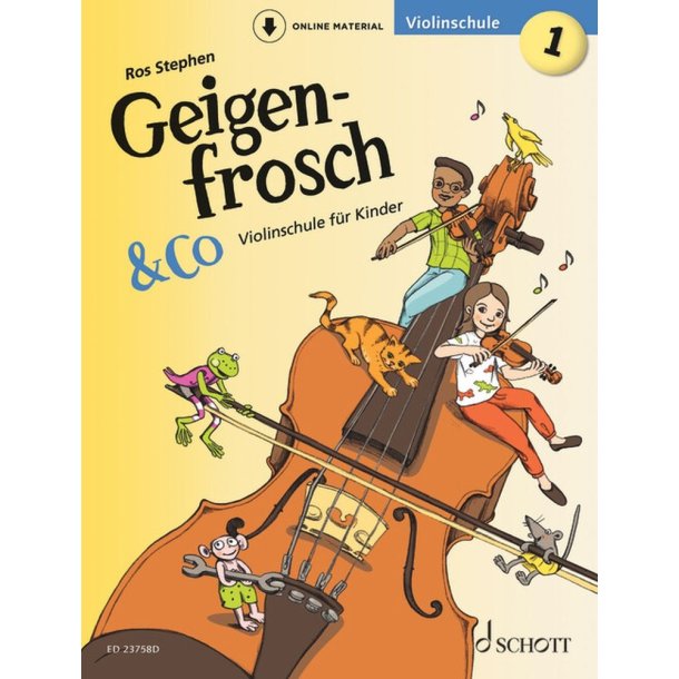 Geigenfrosch &amp; Co: Violinschule 1