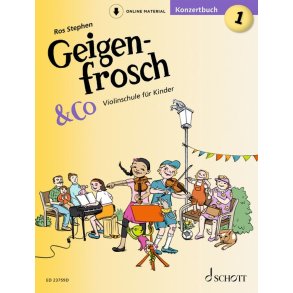 Geigenfrosch & Co: Konzertbuch 1