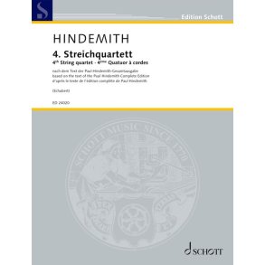 4. Streichquartett op. 22