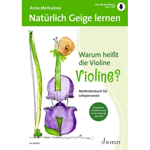 Nat&uuml;rlich Geige lernen: Warum hei&szlig;t die Violine Violine - Teacher Edition - Ein poetisch-sinnlicher Ansatz