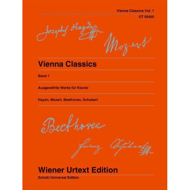 Vienna Classics Band 1: Ausgew&auml;hlte Werke f&uuml;r Klavier